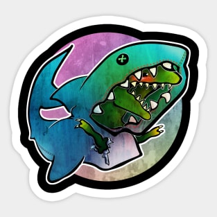 I'd rather be a Shark Sticker